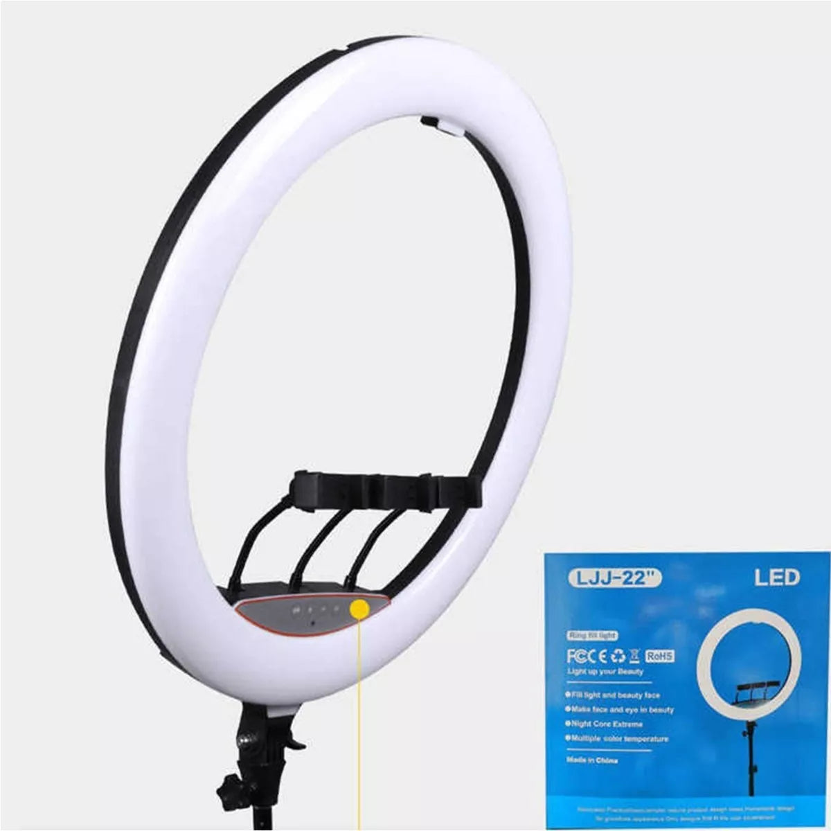 Aro De Luz Led 43cm Profesional Trípode